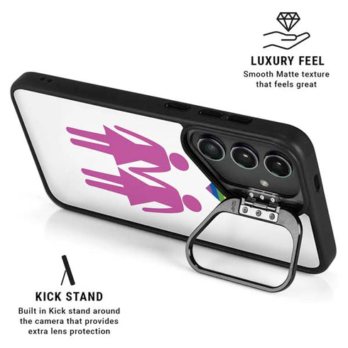 Pink Pride Galaxy S24 Ultra Kickstand Case