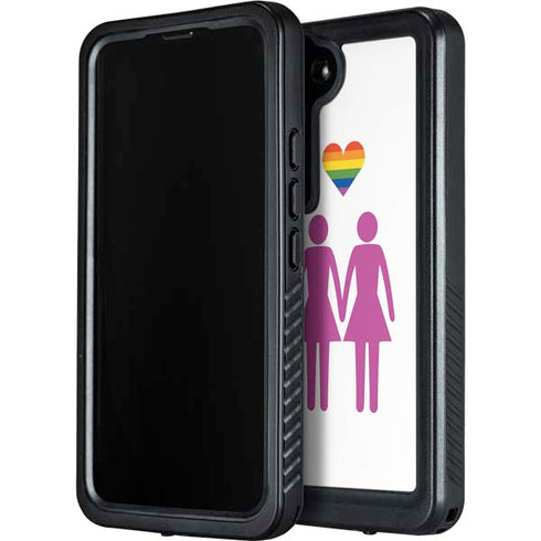 Pink Pride Galaxy S24 Waterproof Case