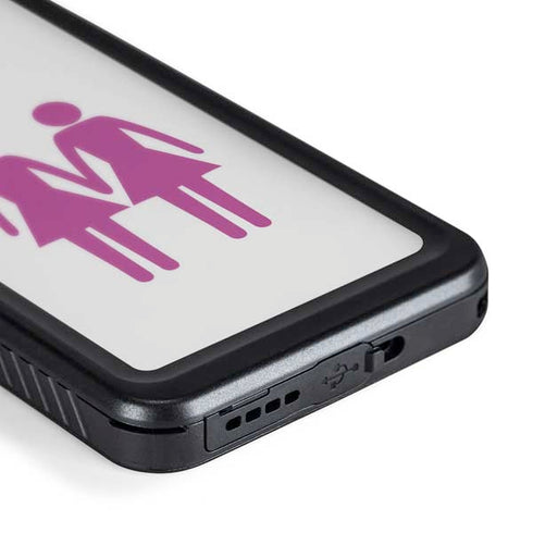 Pink Pride Galaxy S24 Waterproof Case