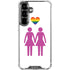 Pink Pride Galaxy S26 Clear Case