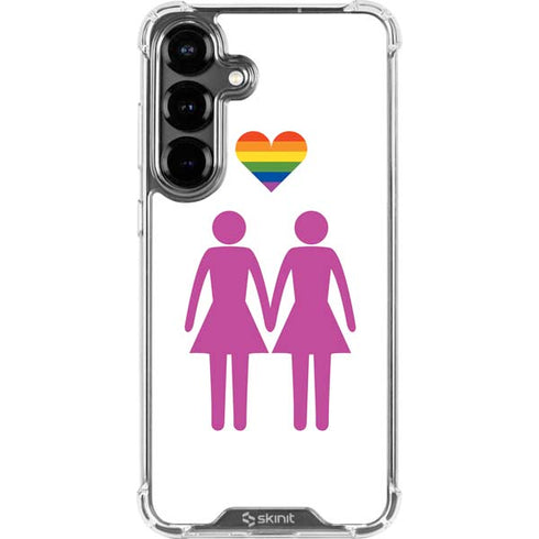 Pink Pride Galaxy S26 Plus Clear Case