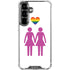 Pink Pride Galaxy S26 Plus Clear Case