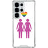 Pink Pride Galaxy S26 Ultra Clear Case