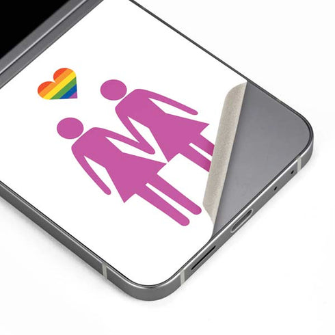 Pink Pride Galaxy Z Flip6 Skin