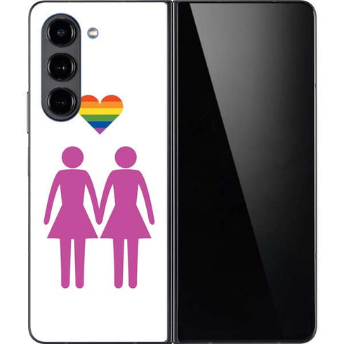 Pink Pride Galaxy Z Fold5 5G Skin