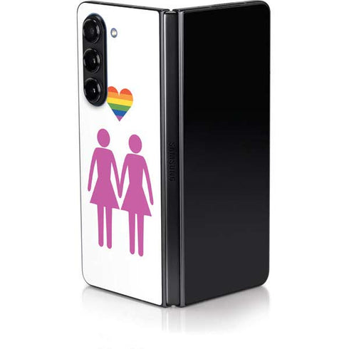 Pink Pride Galaxy Z Fold5 5G Skin