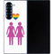 Pink Pride Galaxy Z Fold6 Skin