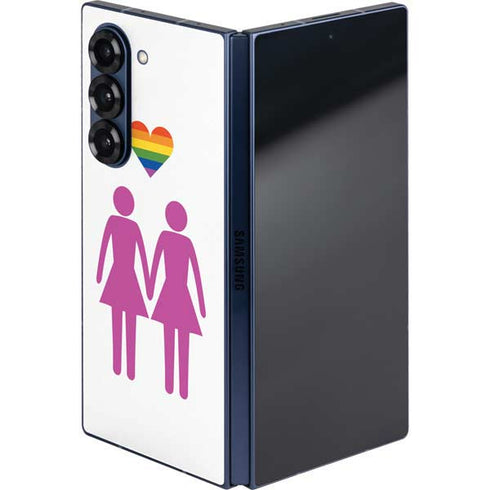 Pink Pride Galaxy Z Fold6 Skin