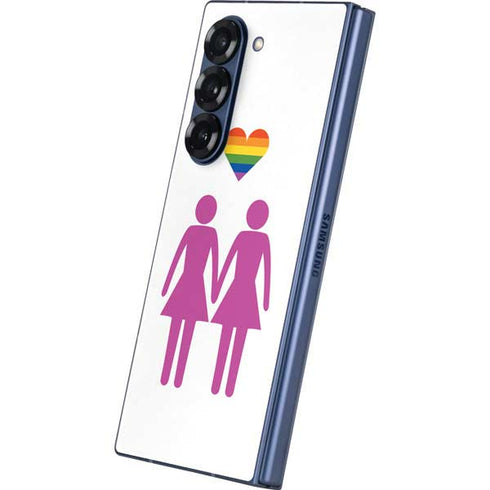 Pink Pride Galaxy Z Fold6 Skin