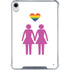 Pink Pride iPad 11th Gen (2025) Clear Case