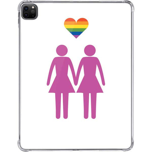 Pink Pride iPad Pro 11in (2024) Clear Case