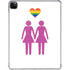 Pink Pride iPad Pro 11in (2024) Clear Case