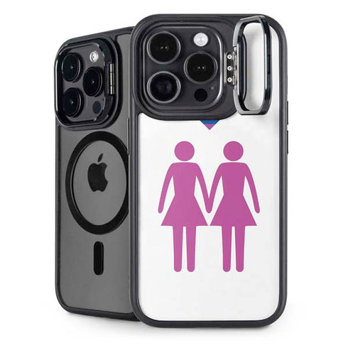Pink Pride iPhone 13 Pro Kickstand Case