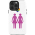 Pink Pride iPhone 15 Pro Impact Case