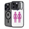 Pink Pride iPhone 15 Pro Kickstand Case