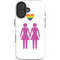 Pink Pride iPhone 16 Impact Case