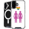 Pink Pride iPhone 16 Plus MagSafe Case