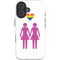 Pink Pride iPhone 16 Plus Magsafe Impact Case