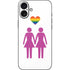 Pink Pride iPhone 16 Plus Skin