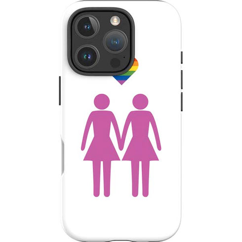 Pink Pride iPhone 16 Pro Impact Case