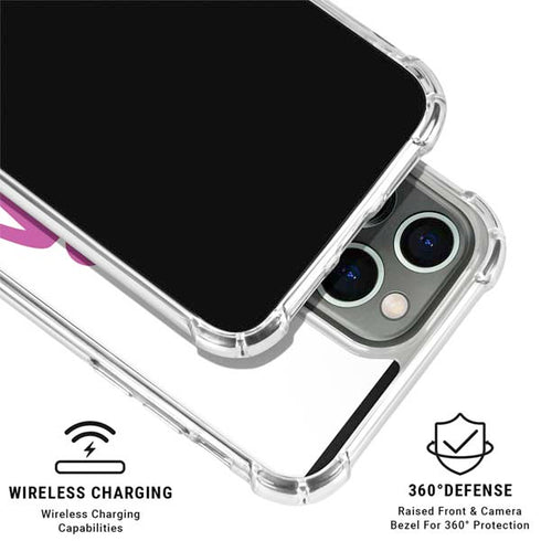 Pink Pride iPhone 16 Pro Max Clear Case