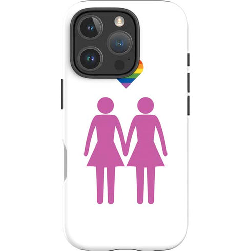 Pink Pride iPhone 16 Pro Max Impact Case