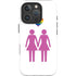 Pink Pride iPhone 16 Pro Max Impact Case