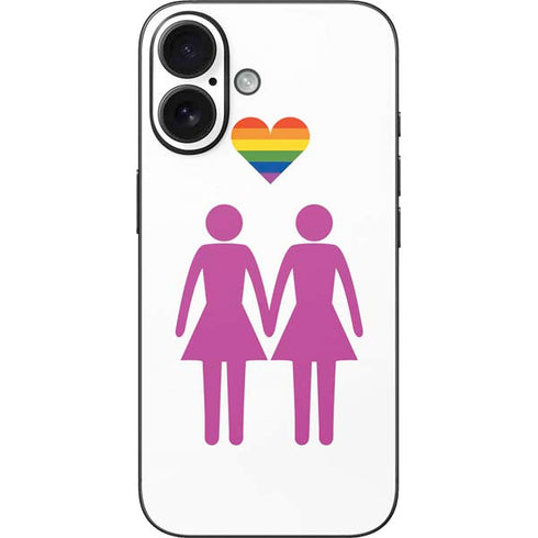 Pink Pride iPhone 16 Skin