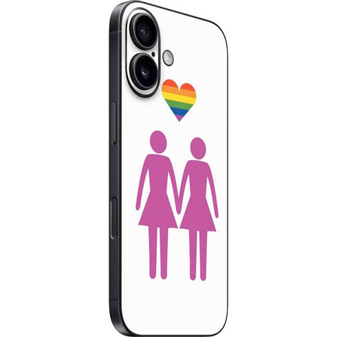 Pink Pride iPhone 16 Skin