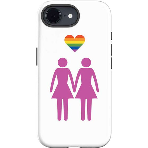 Pink Pride iPhone 16e Impact Case