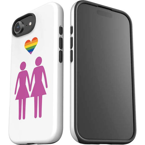 Pink Pride iPhone 16e Impact Case