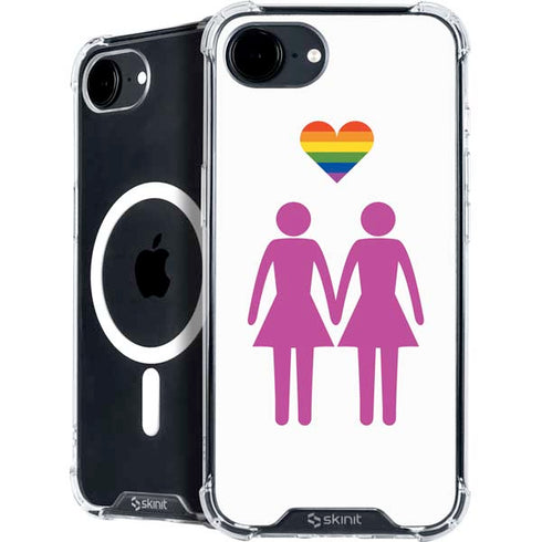 Pink Pride iPhone 16e MagSafe Case