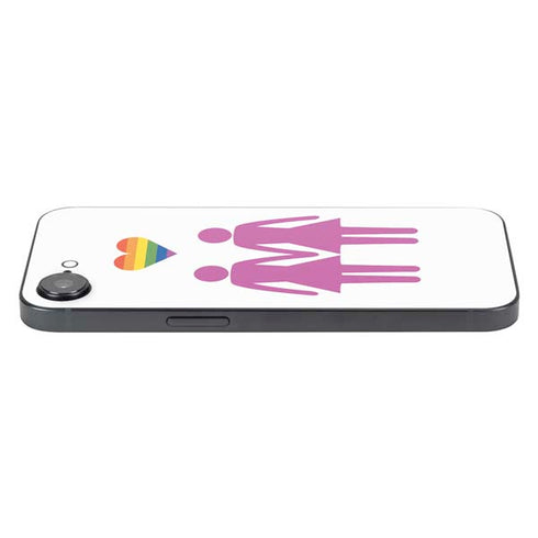 Pink Pride iPhone 16e Skin