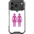 Pink Pride iPhone 18 Pro Clear Case