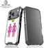 Pink Pride iPhone 18 Pro Clear Case