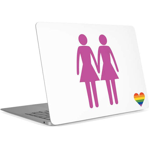Pink Pride Apple MacBook Air Skin