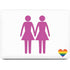 Pink Pride Apple MacBook Air Skin