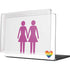 Pink Pride MacBook Pro 14in (2021-24) Case plus Skin