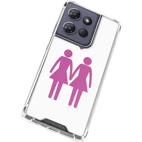 Pink Pride Moto G 5G (2025) Clear Case