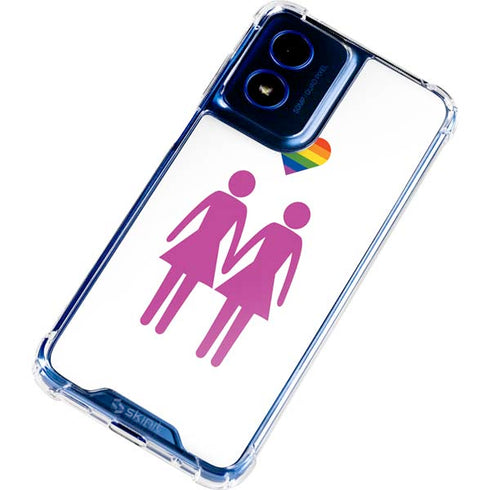 Pink Pride Moto G 5G (2024) Clear Case