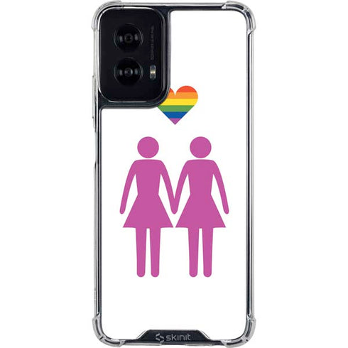 Pink Pride Moto G Power 5G (2024) Clear Case
