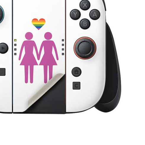 Pink Pride Nintendo Switch 2 (2025) Joy-Con Controller Skin