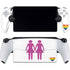 Pink Pride PlayStation Portal Remote Player Skin