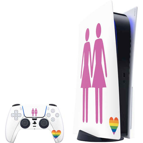 Pink Pride PlayStation PS5 Skins