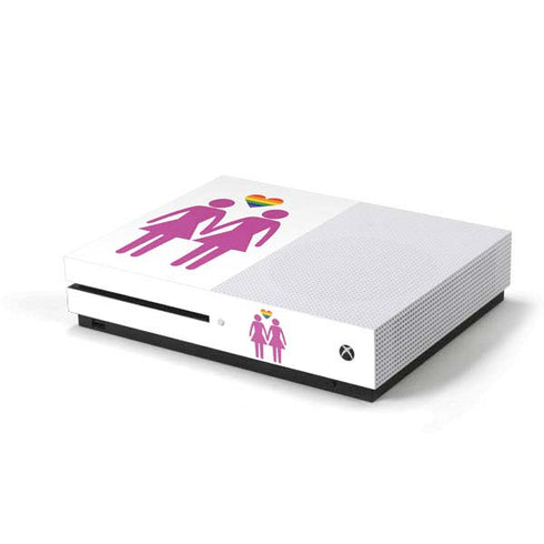 Pink Pride Xbox One S Console Skin