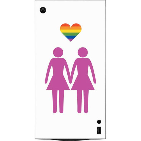 Pink Pride XBox Series X Digital Edition Console Skin