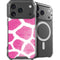 Pink Safari Animal Print Color Pop iPhone 18 Pro Max MagSafe Case