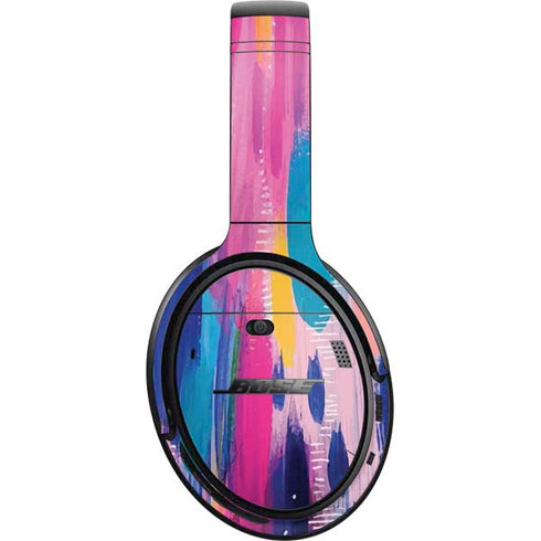 Pink Sparkle Brush Stroke by Etta Vee Bose QuietComfort 35 II Headphones Skin