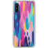 Pink Sparkle Brush Stroke by Etta Vee Galaxy Cases
