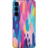 Pink Sparkle Brush Stroke by Etta Vee Galaxy A35 5G Skin